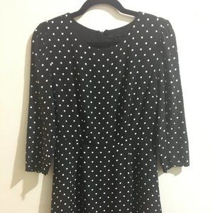 Black & White Polka Dotted Dress - Item#3